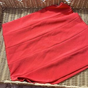 Very pretty corral mini skirt medium